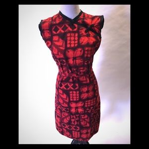 Beautiful 40s-50s Chinese Hawaiian tiki dress!
